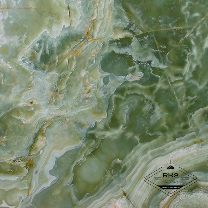 Фасадный камень Полоса - Оникс Green-Blue в Саратове